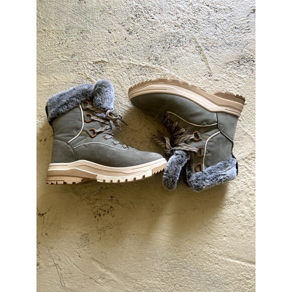 Roxy Yuma Alpine Faux Fur Women's Waterproof Warm Tech Winter Boots Size 11 - Picture 2 of 10